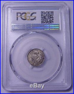 South Africa 3 Pence 1934 Silver Pcgs Ms64 Key Date High Grade