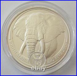 South Africa 5 Rand 2019 Big Five I Elephant 1 Oz Silver