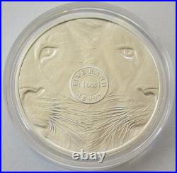 South Africa 5 Rand 2019 Big Five I Lion 1 Oz Silver