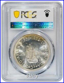 South Africa 5 Shillings 1952 Silver (pcgs Pr67) Scarce & High-end Proof