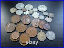 South Africa Coin Collection Over 40 Coins Decent Silver Content