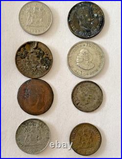 South Africa Coin Lot Rare Dates 1949-1988 Mixed Denoms Estate Collection
