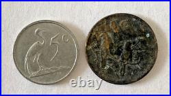 South Africa Coin Lot Rare Dates 1949-1988 Mixed Denoms Estate Collection