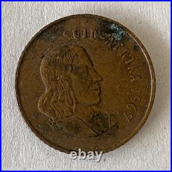 South Africa Coin Lot Rare Dates 1949-1988 Mixed Denoms Estate Collection