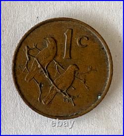 South Africa Coin Lot Rare Dates 1949-1988 Mixed Denoms Estate Collection