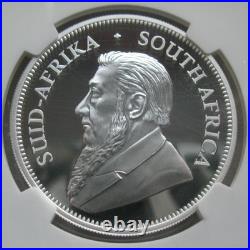 South Africa Krugerrand 2022 Silver Proof Coin Big5 II Lion Privy NGC PF69