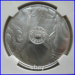 South Africa R5 2021-2023 Silver 1Oz BU Coin Big5 Series Complete ALL NGC MS70