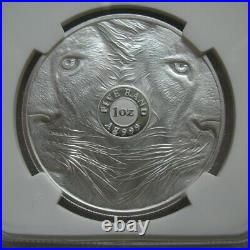 South Africa R5 2021-2023 Silver Proof Coin Big5 Series II Complete ALL NGC PF70