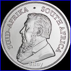 South African Krugerrand 1 oz Silver Sealed Mint Tube 2020.999 Fine BU Coins