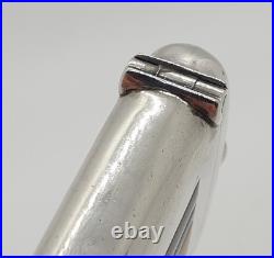 Sterling Silver Enamel Vesta Case South Africa Medal Ribbon A & J Zimmerman 1905