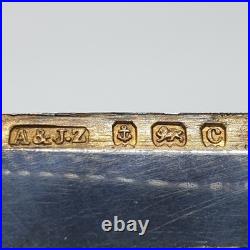 Sterling Silver Enamel Vesta Case South Africa Medal Ribbon A & J Zimmerman 1905