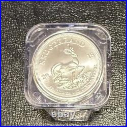 Tube of 20 2018 South Africa 1 oz Silver Krugerrands NGC First Release Gem UC