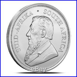 Tube of 25 2019 South Africa 1 oz. 999 Fine Silver Bullion Krugerrand Coin