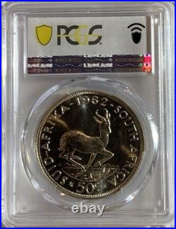 World Silver Coin 1962 South Africa 50 Cents Pcgs Pr65, Proof