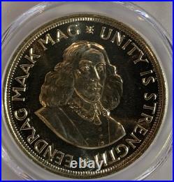 World Silver Coin 1963 South Africa 50 Cents Pcgs Pr67, Proof